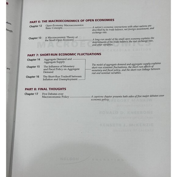 Principles of Macroeconomics 6th Canadian Edition Paperback 1950 - Picture 2 of 5